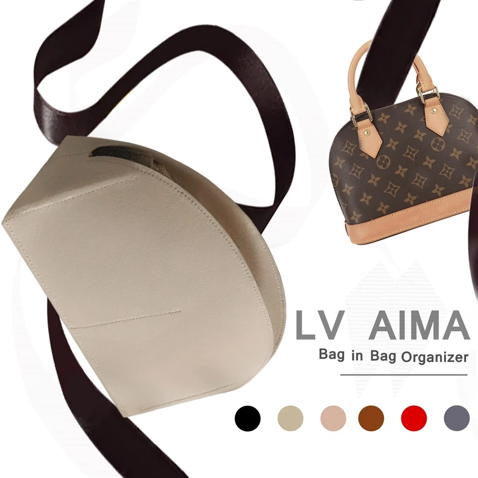 LV Alma Bag Organizer – Bag in Bag Organizer For LV